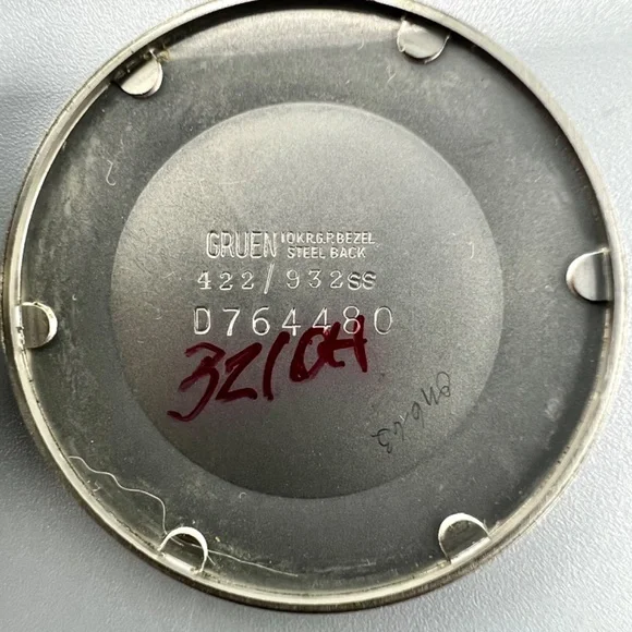 Vintage Gruen Precision Mens Diamond Dial Watch - Picture 8 of 11